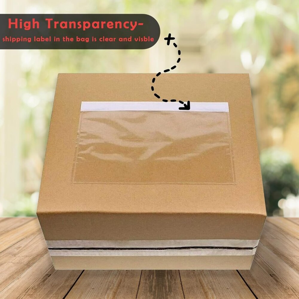25 Shipping Label Packing List Pouches